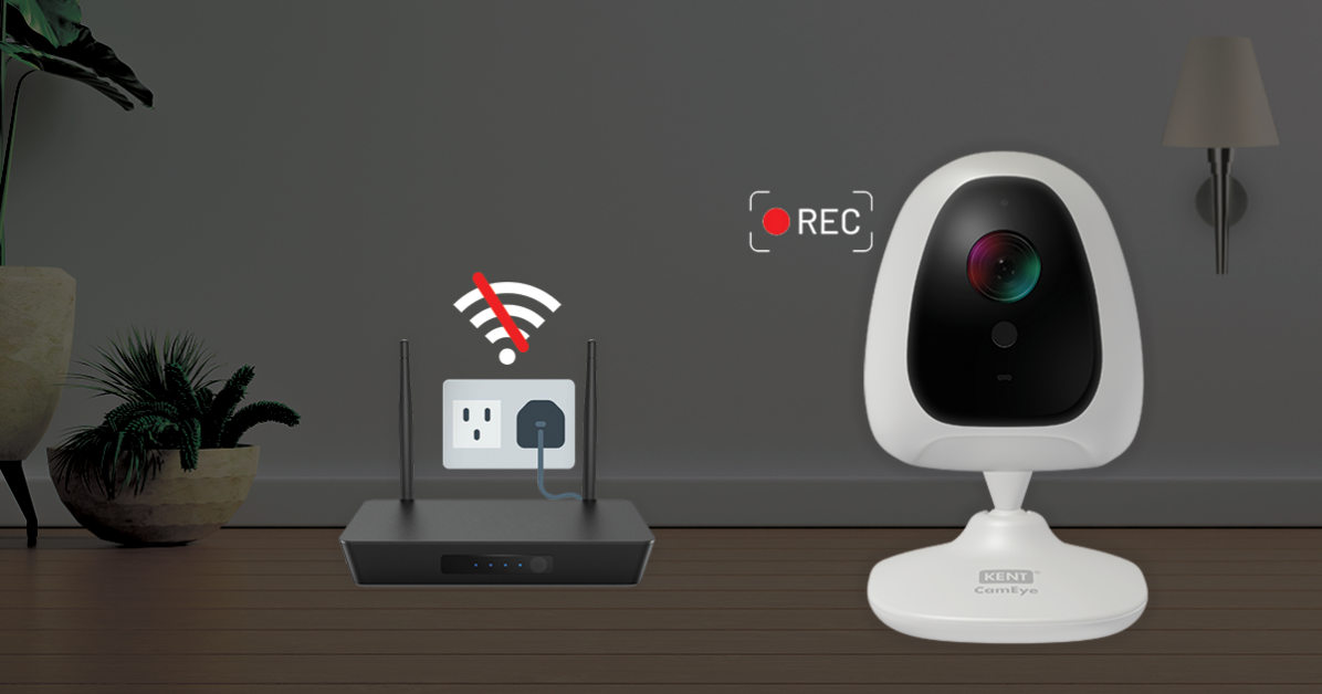 Wireless CCTV Camera for Home - Kent CamEye